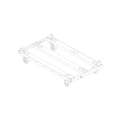 JBL VTX B28 Vertical Transporter Cart - for up to 4 x VTX B28